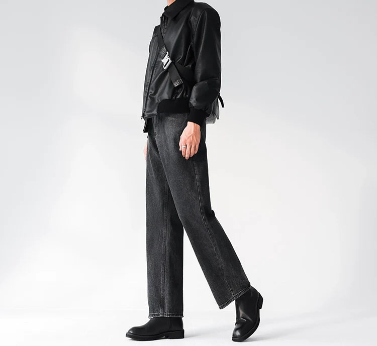 Grey straight jeans SIN0936