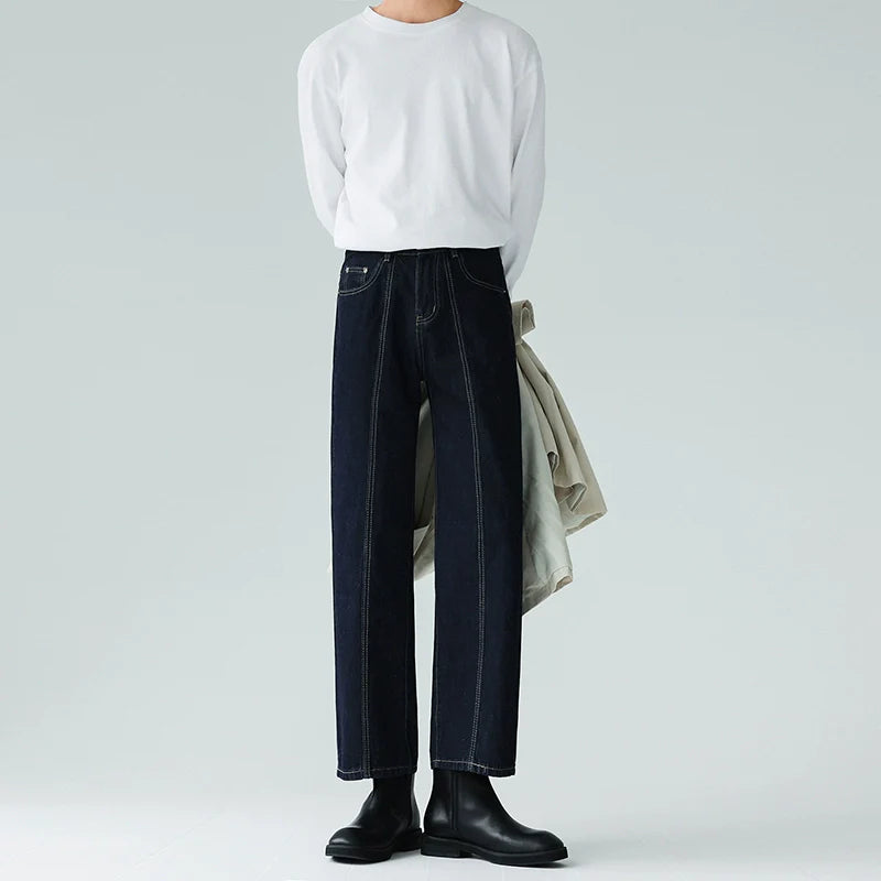 Vintage High Waist Straight Jeans SIN0932