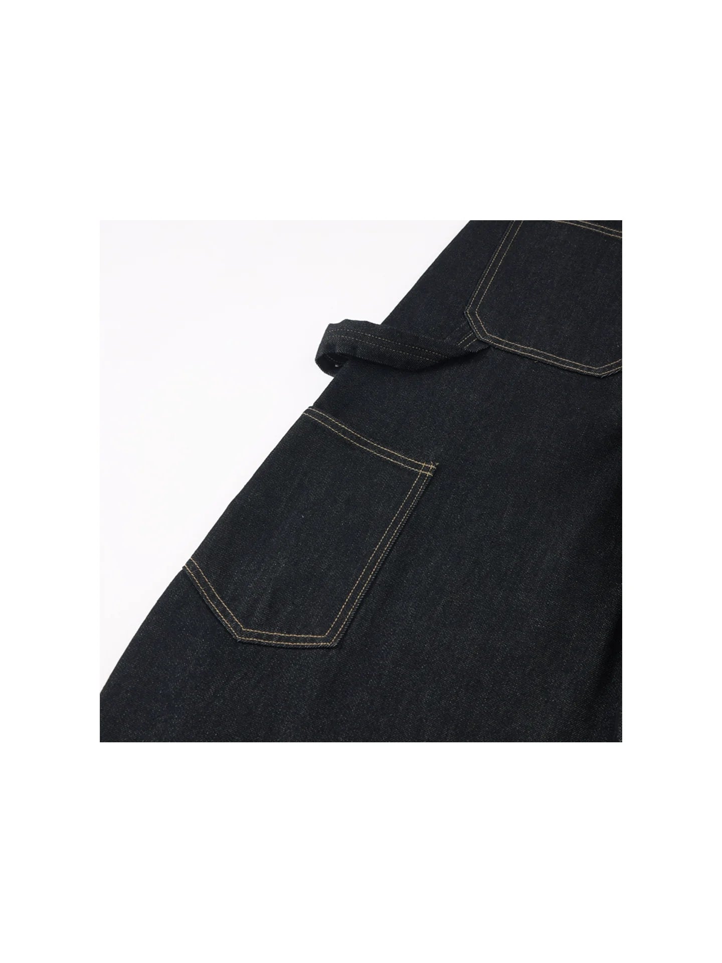 American retro original cow double knee lumberjack jeans SIN0906