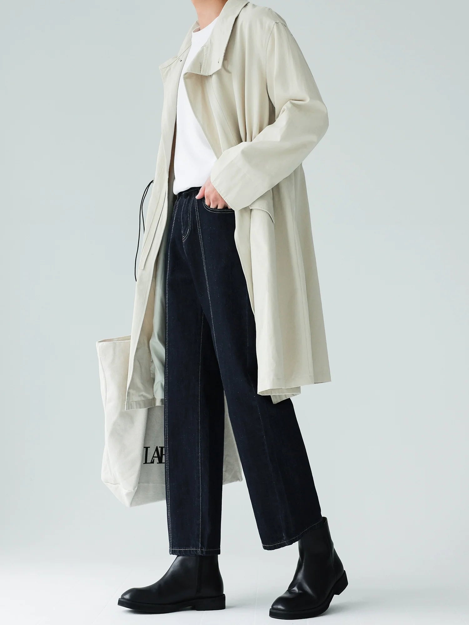 Vintage High Waist Straight Jeans SIN0932