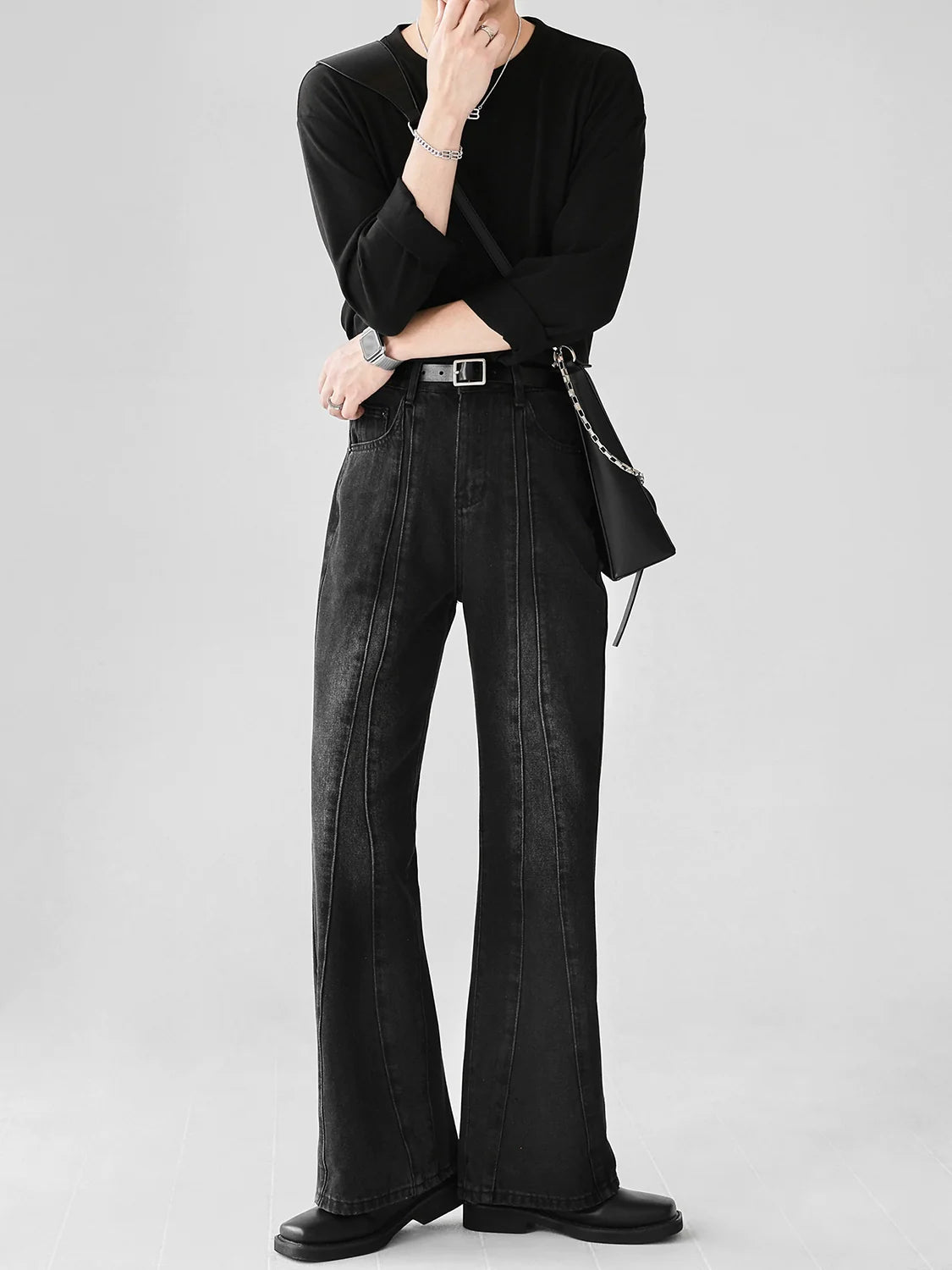 Premium micro-flared jeans SIN0929