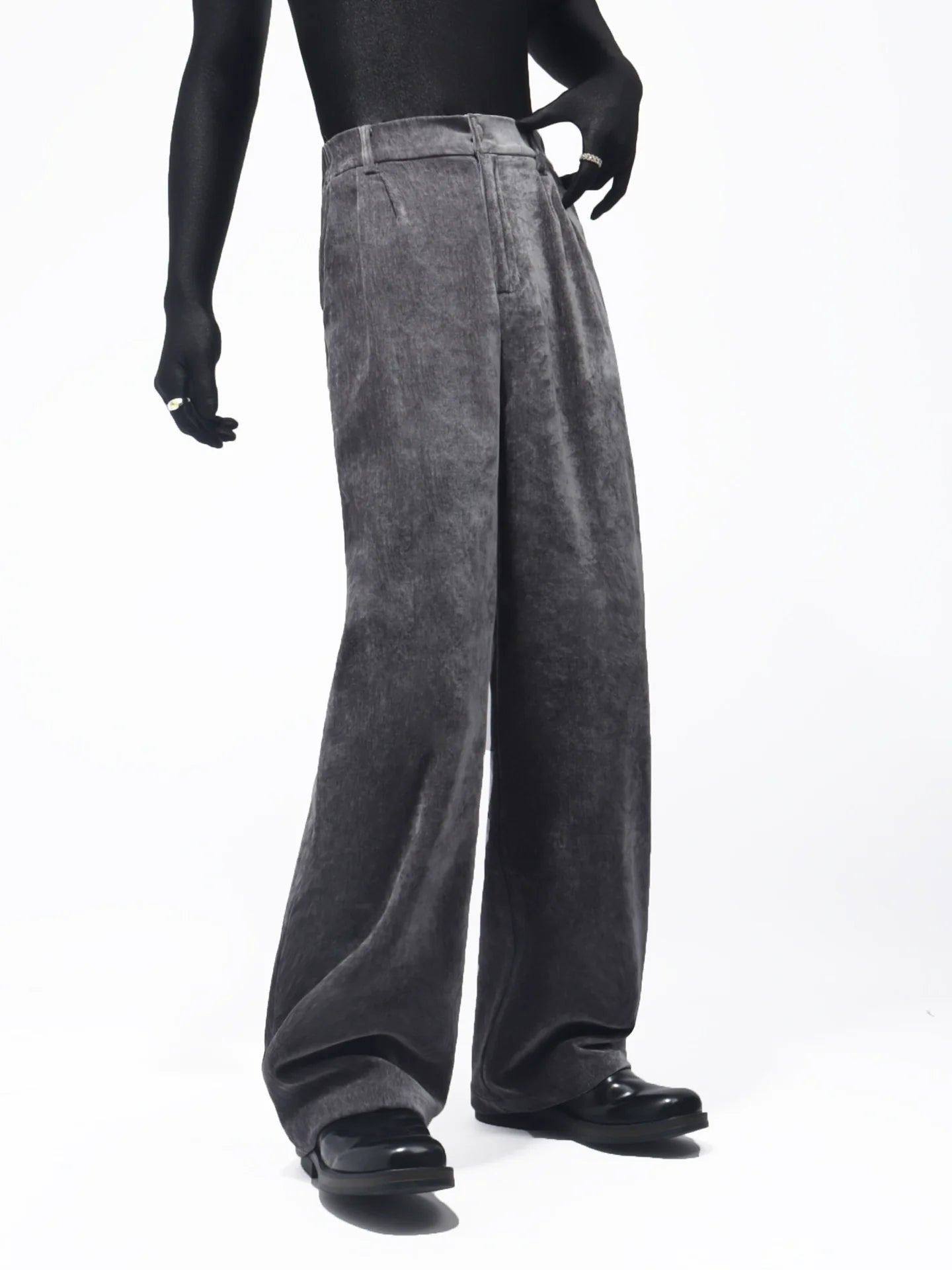 Chenilleanzug für Herren, Herbst und Winter, koreanische Interpretation des lässig-eleganten Cordblazers 