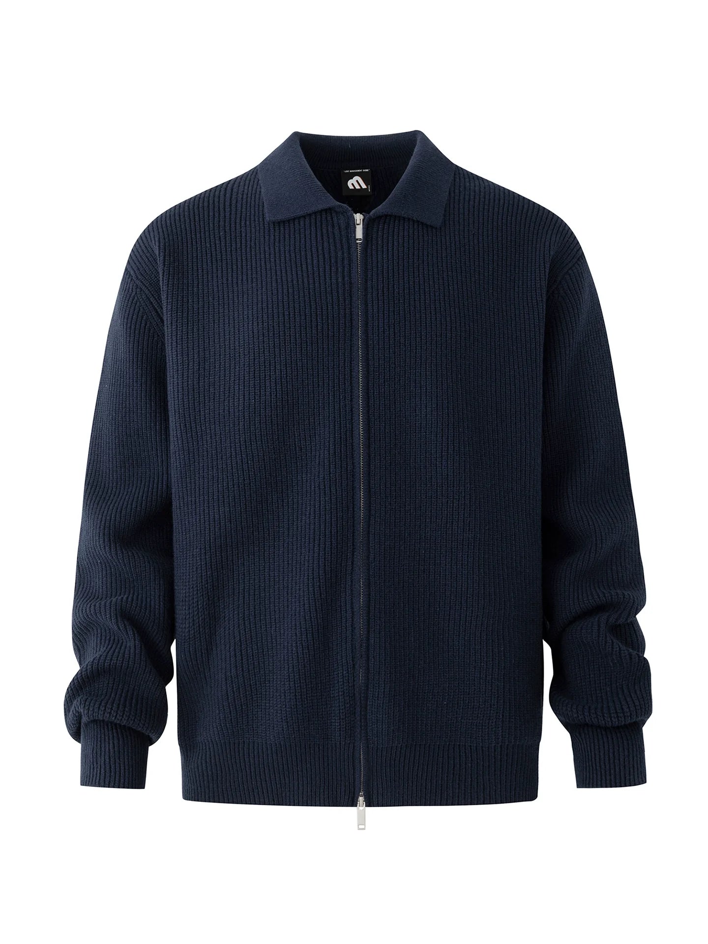 Old Money Wind Lapel Sweater Men's Autumn and Winter Loose Casual Jacket Korean Commuter Simple Knitted Sweater