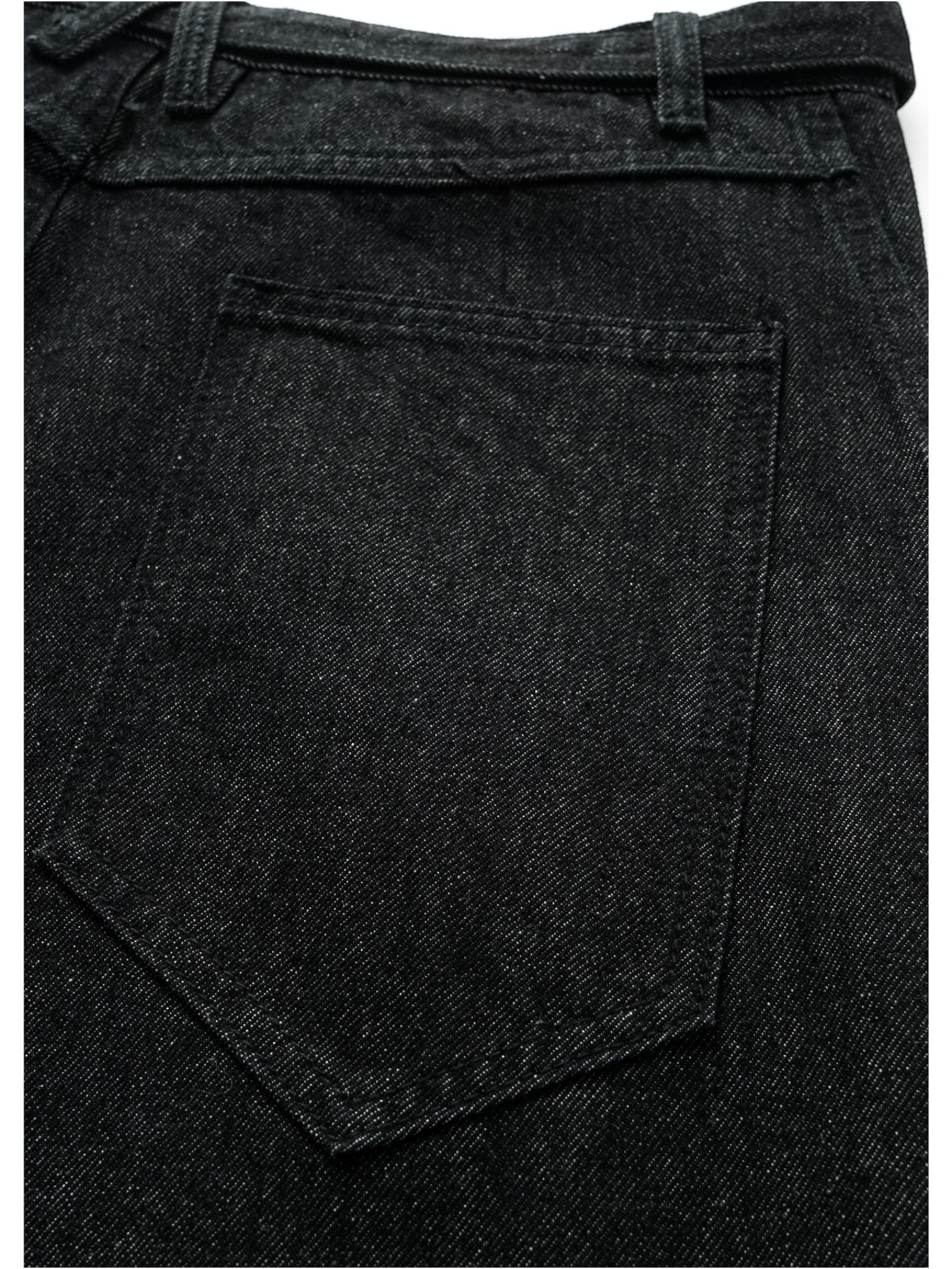 [SINONOME] DRAWSTRING A-CUT HEAVY JEANS st5021