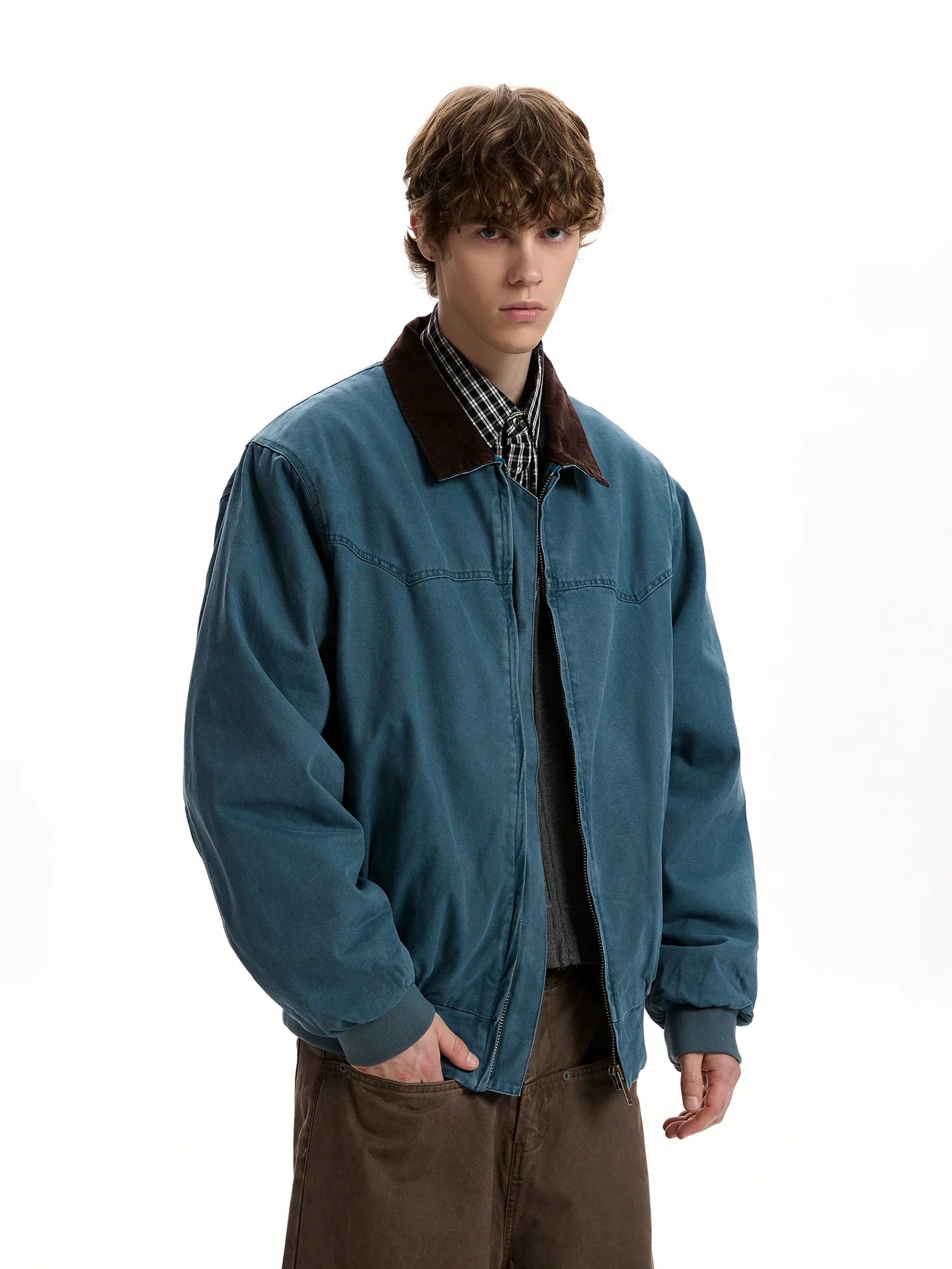 Vintage Barn old money wind vintage made old tooling jacket SIN0967