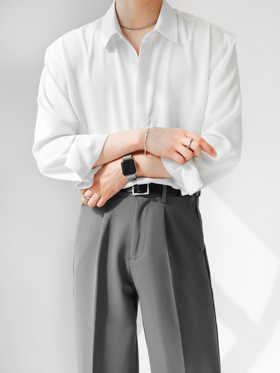 [HOHO] 심플 디자인 셔츠 st1120