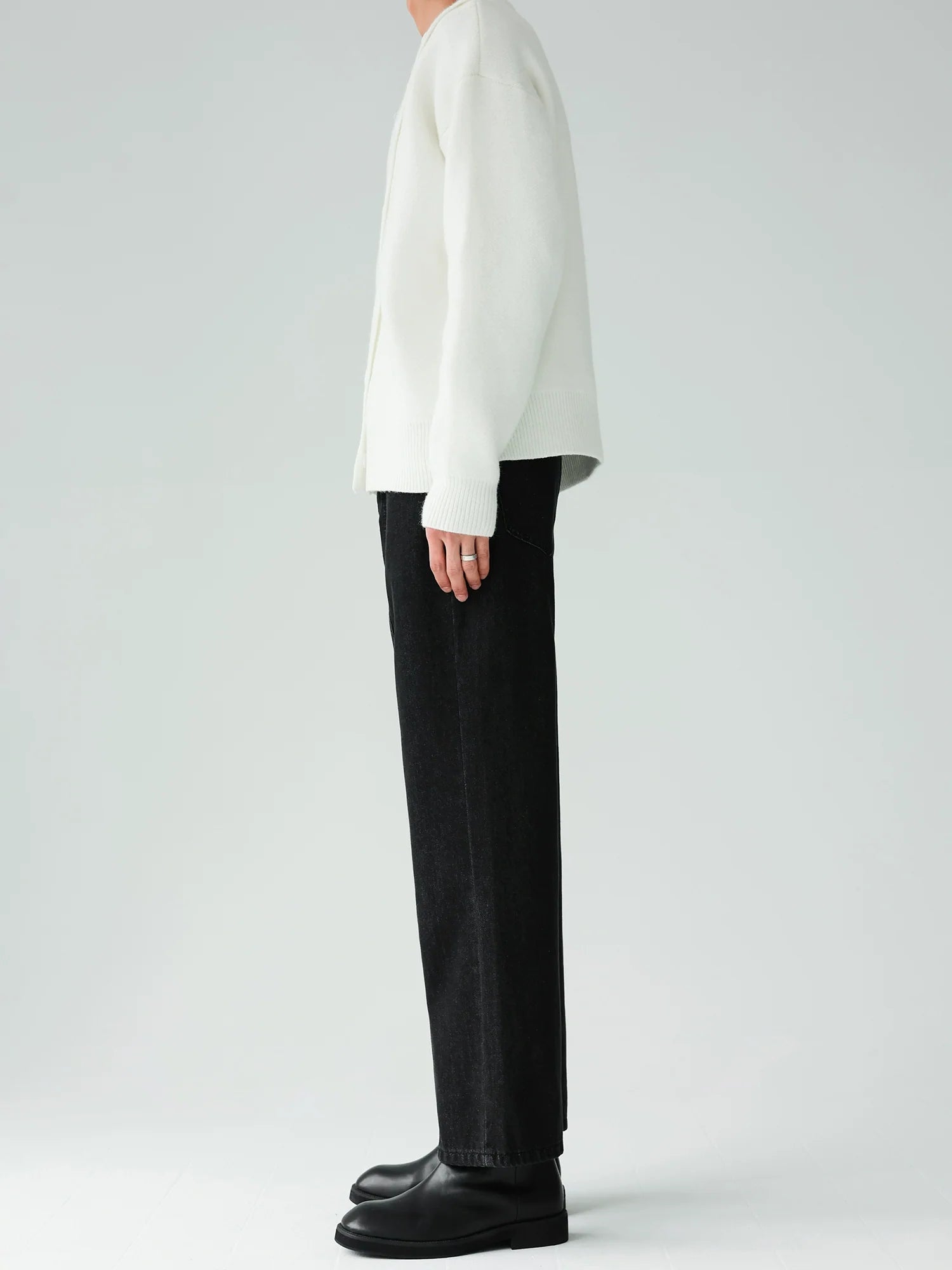 Vintage High Waist Straight Jeans SIN0932