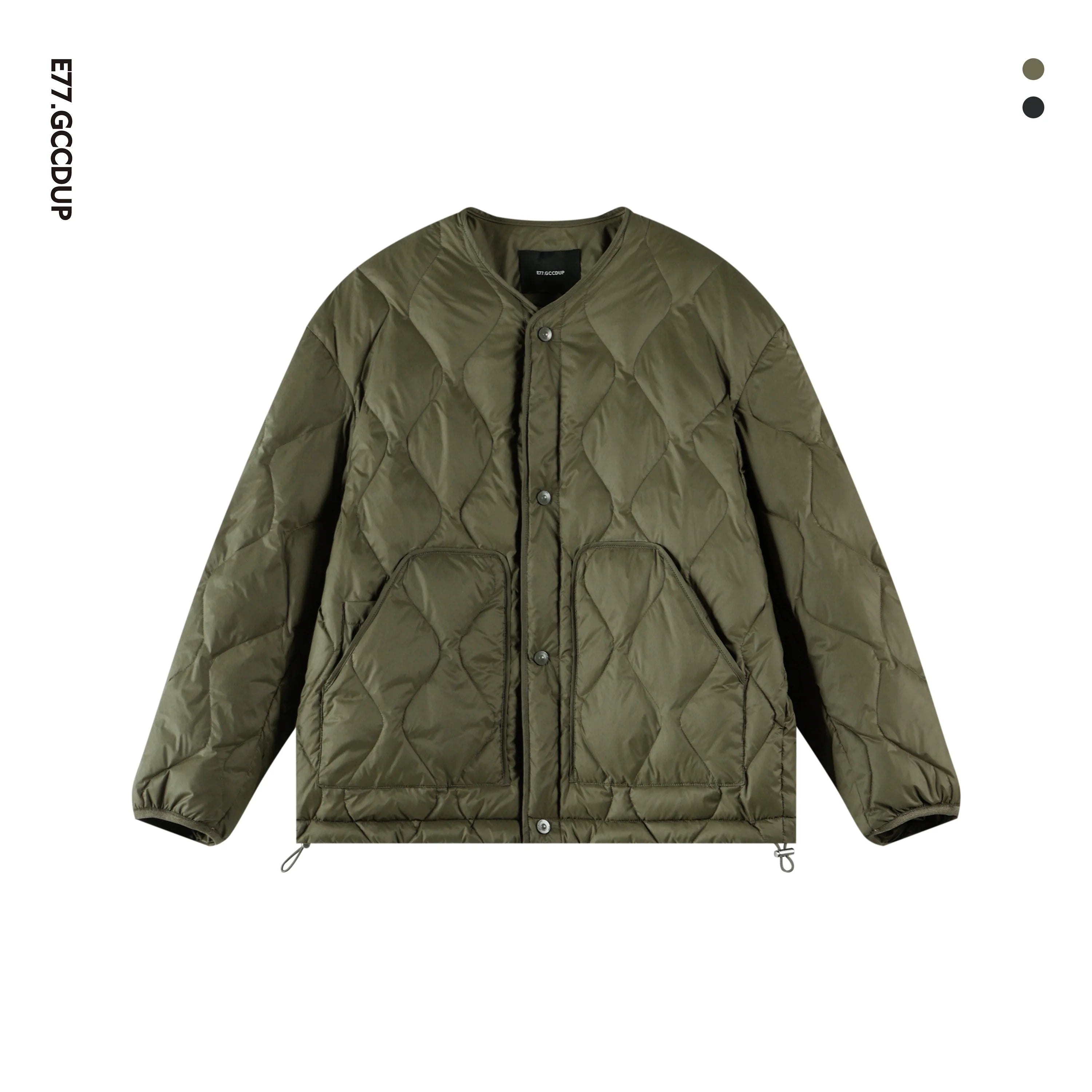 제로 로드 90 신형 국가 표준 화이트 덕다운 워터 웨이브 솔기 칼라리스 재킷 경량 다운 재킷