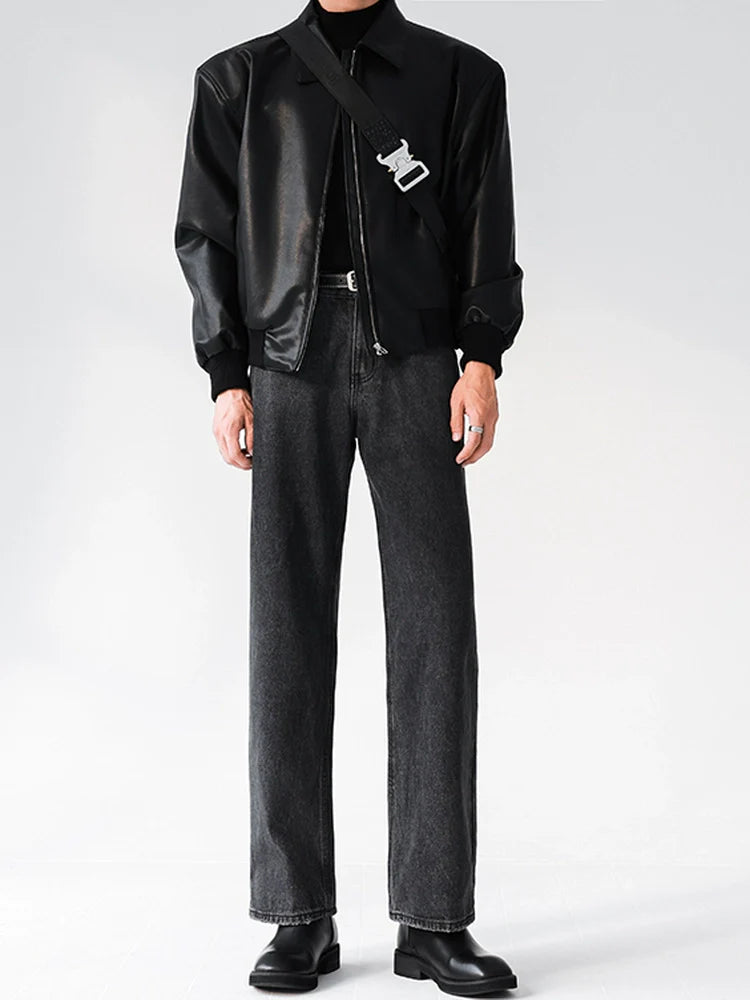 Grey straight jeans SIN0936