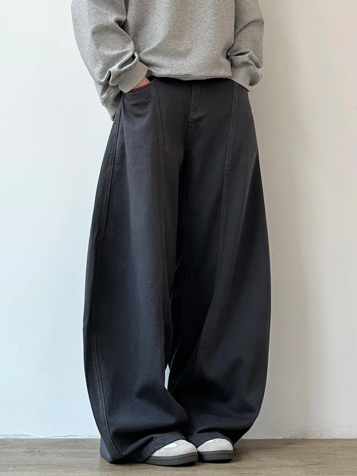 Washed old grey jeans SIN0917