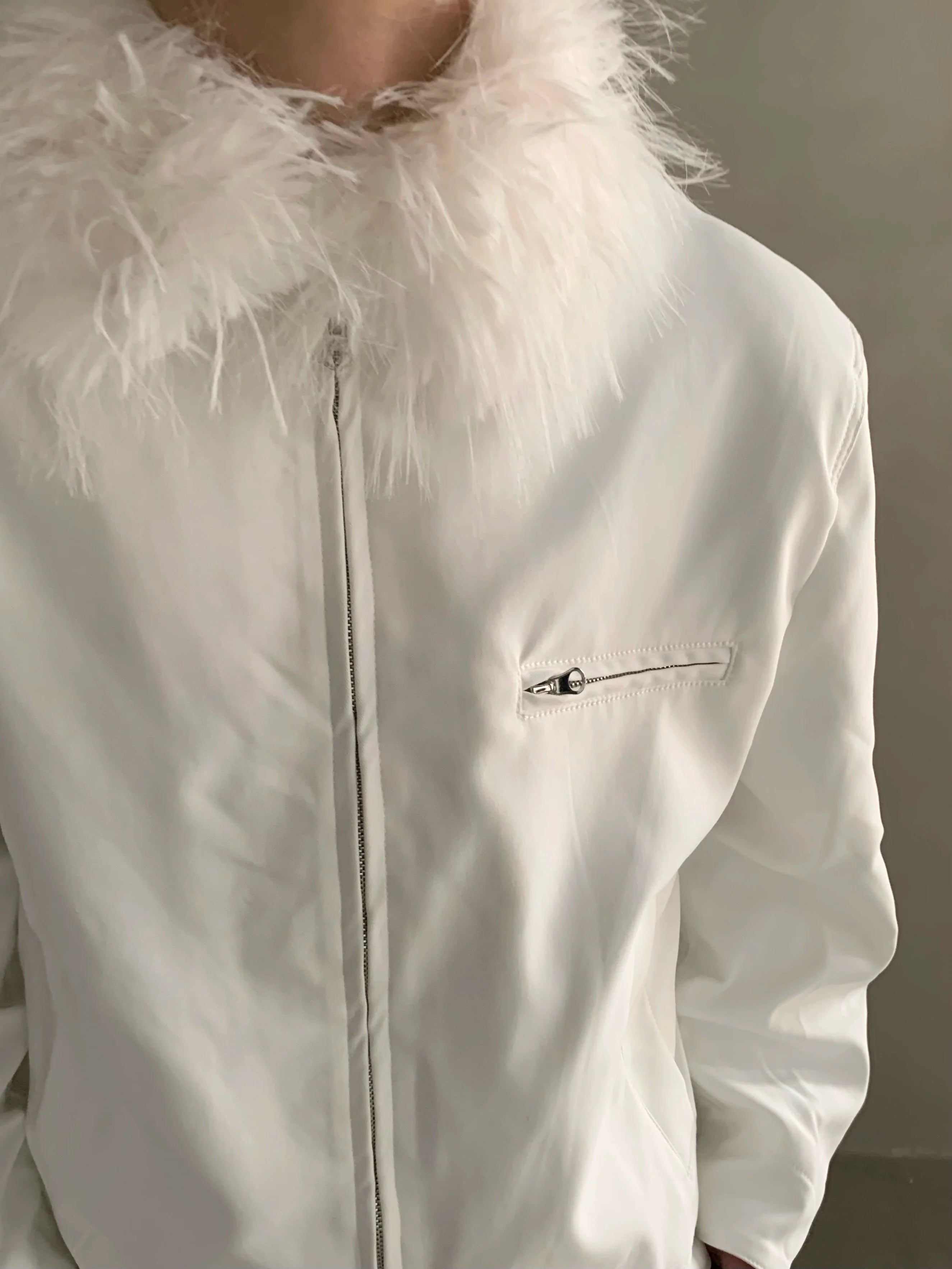 Winter niche mink fur collar seat mountain carved cotton-padded coat men's thickened warm high-end jacket jacket