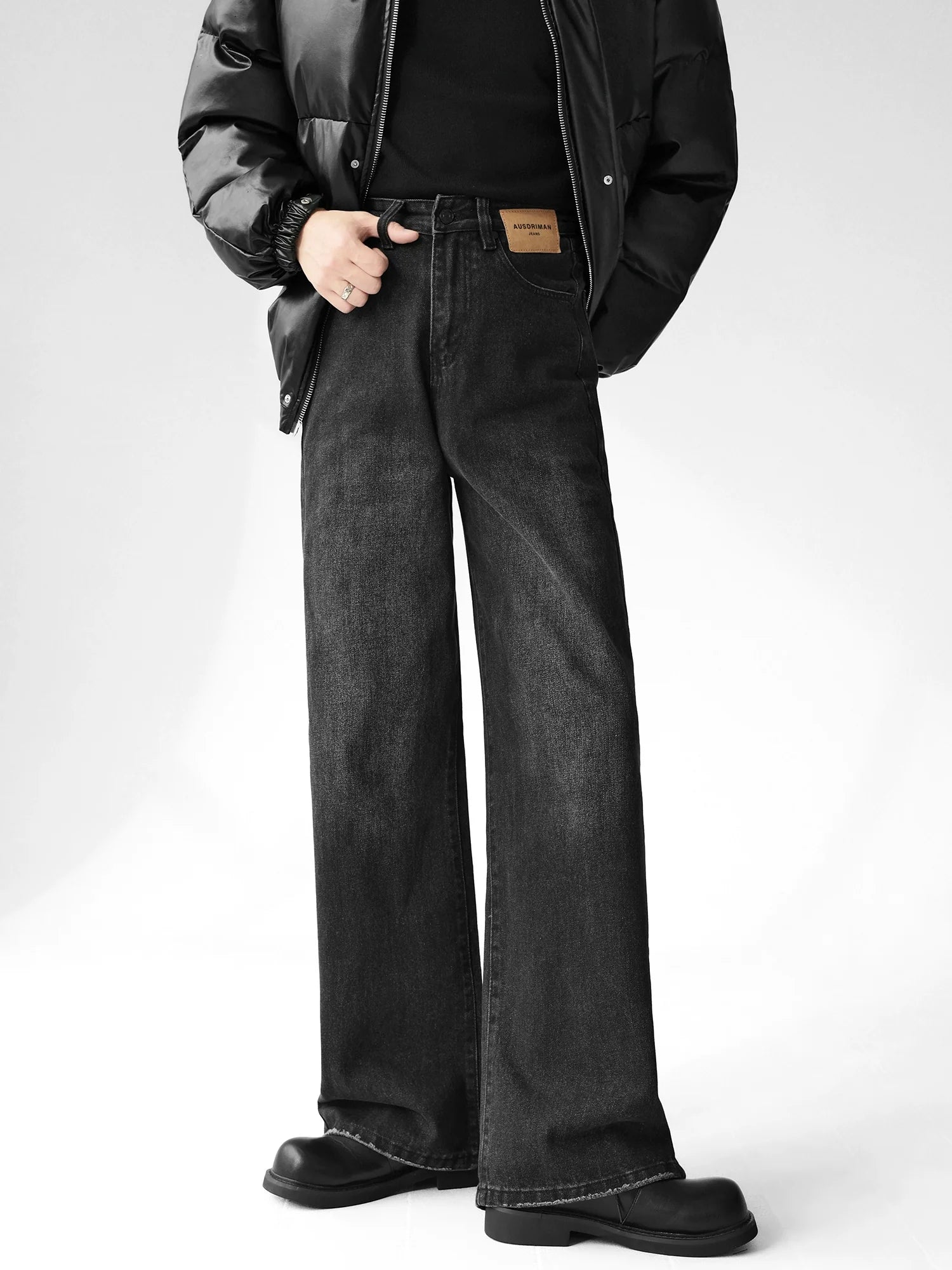 High-end old straight jeans SIN0928