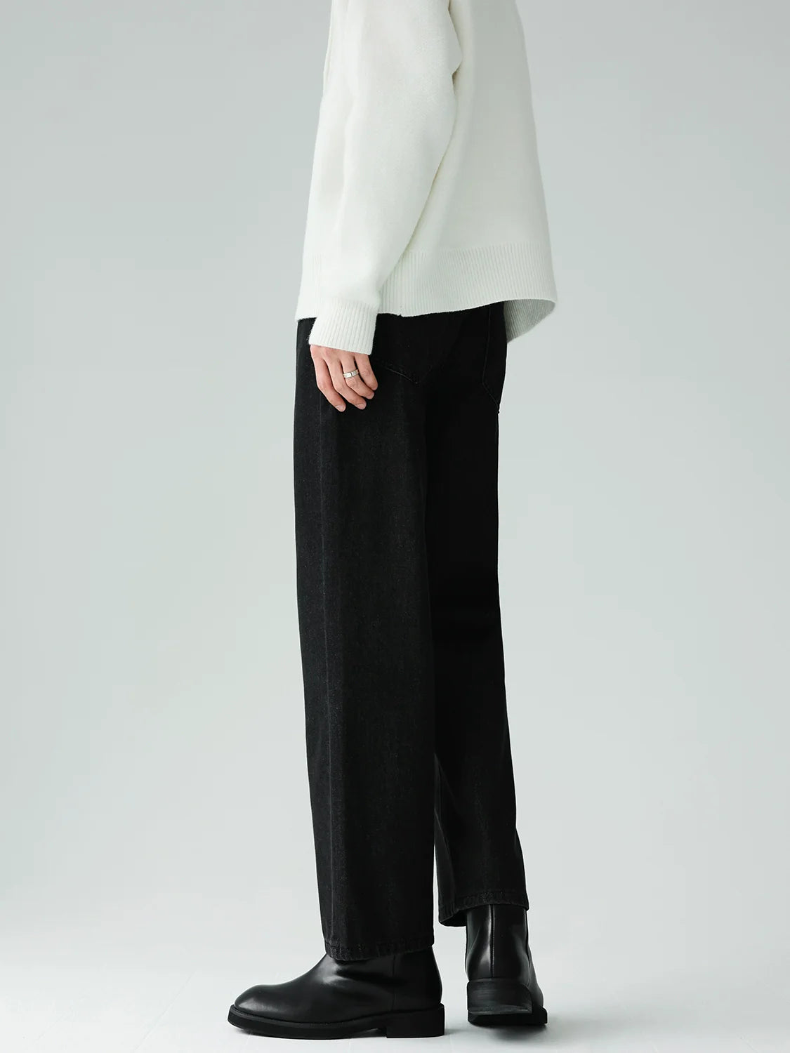 Vintage High Waist Straight Jeans SIN0932