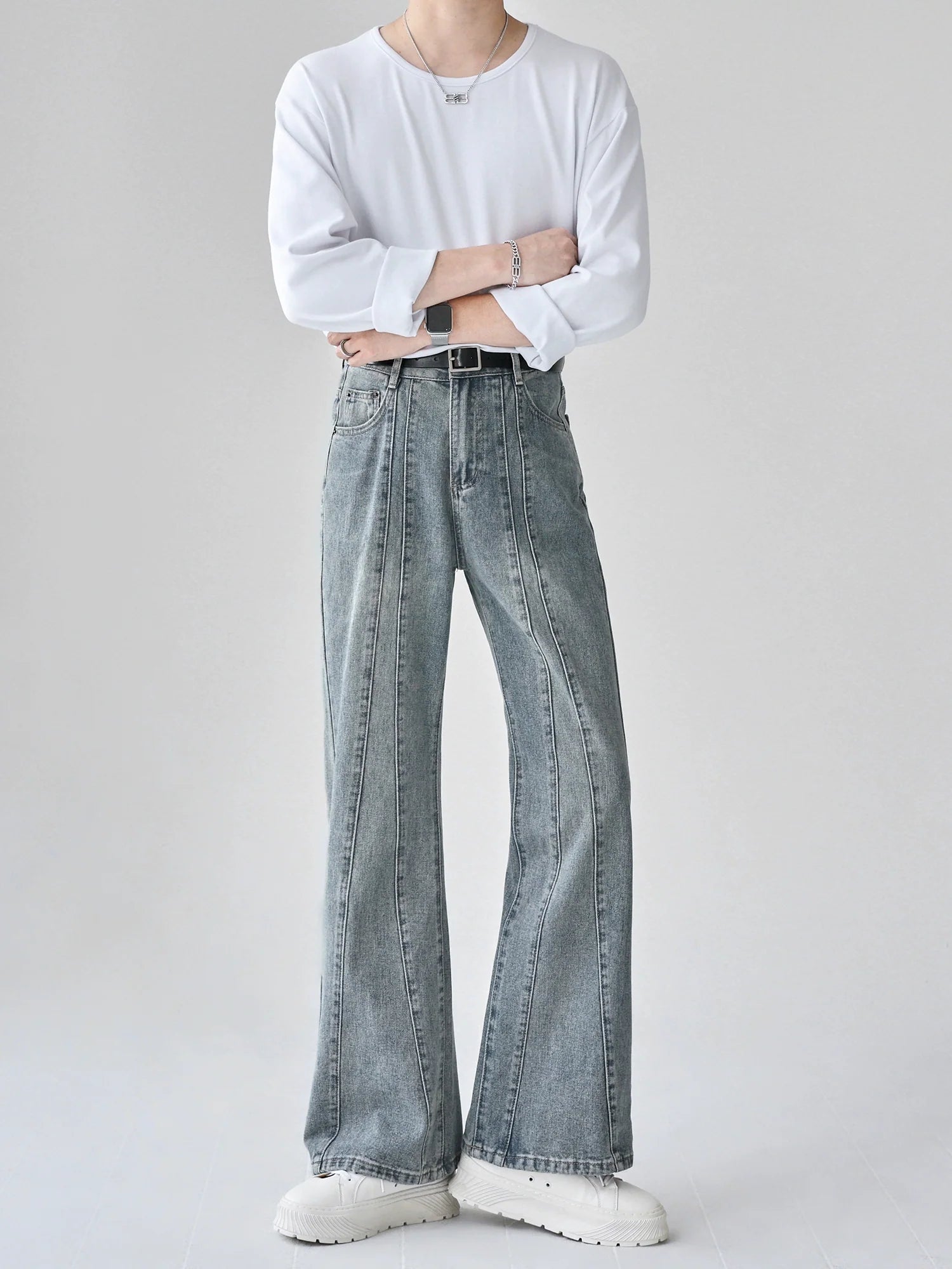 Premium micro-flared jeans SIN0929