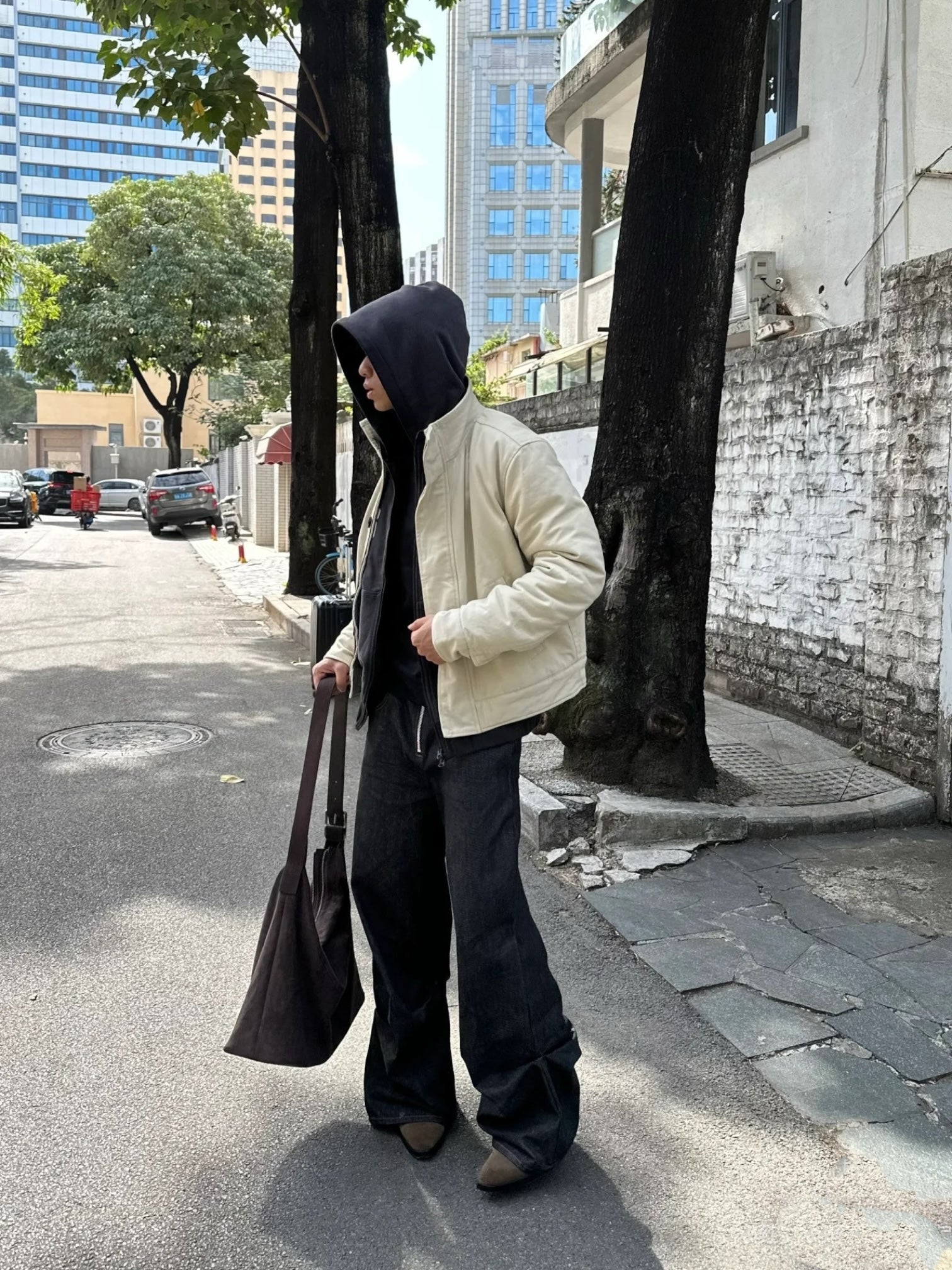 [XANVAS] 플리스 안감 작업 재킷 st5013 