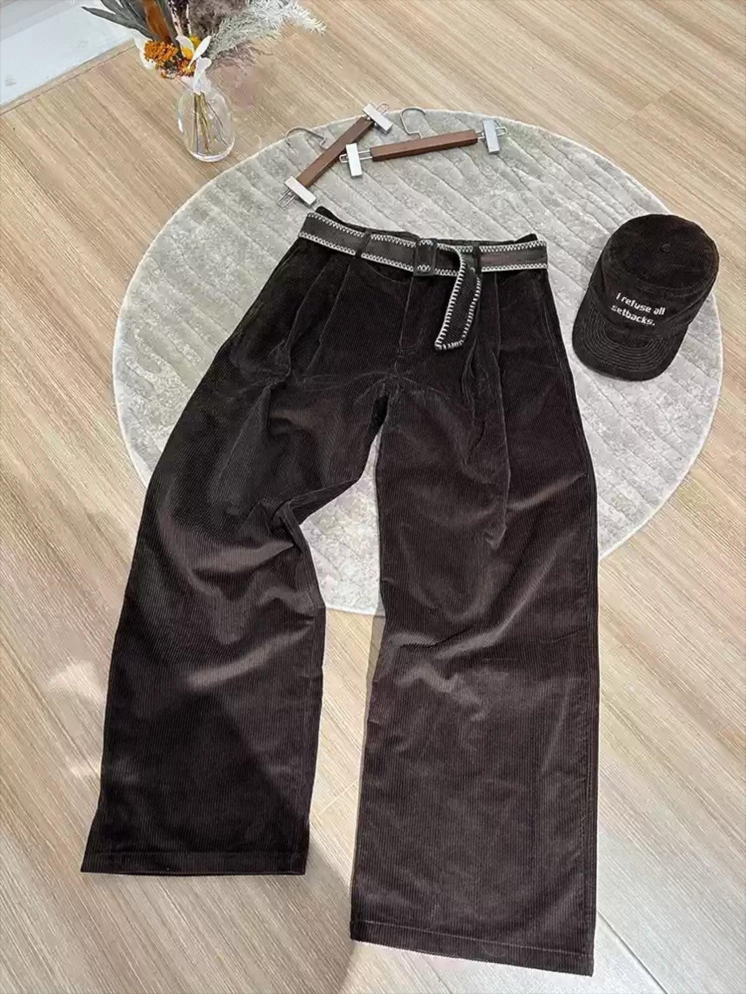 [원고] 소프트 코어 배기 팬츠 st5018