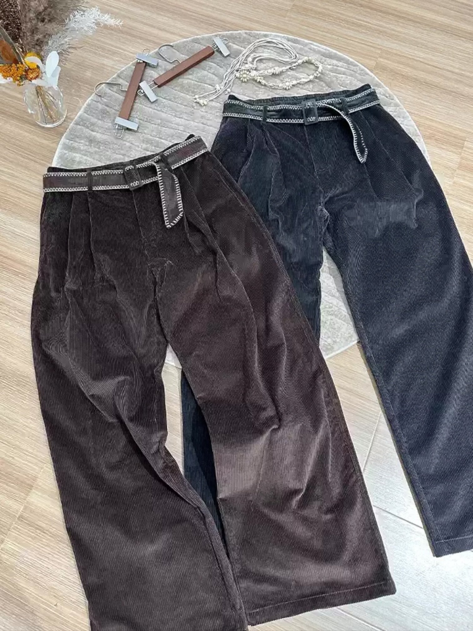 [원고] 소프트 코어 배기 팬츠 st5018