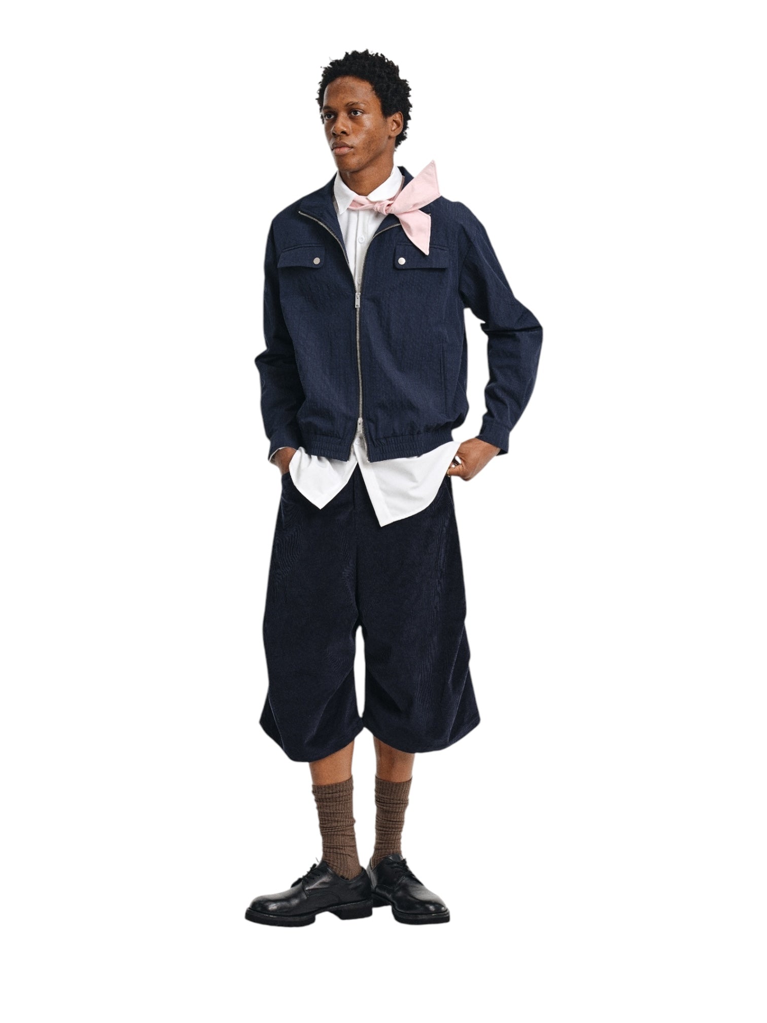 [DIMC25SS] cleanfit zip collar jacket st5018