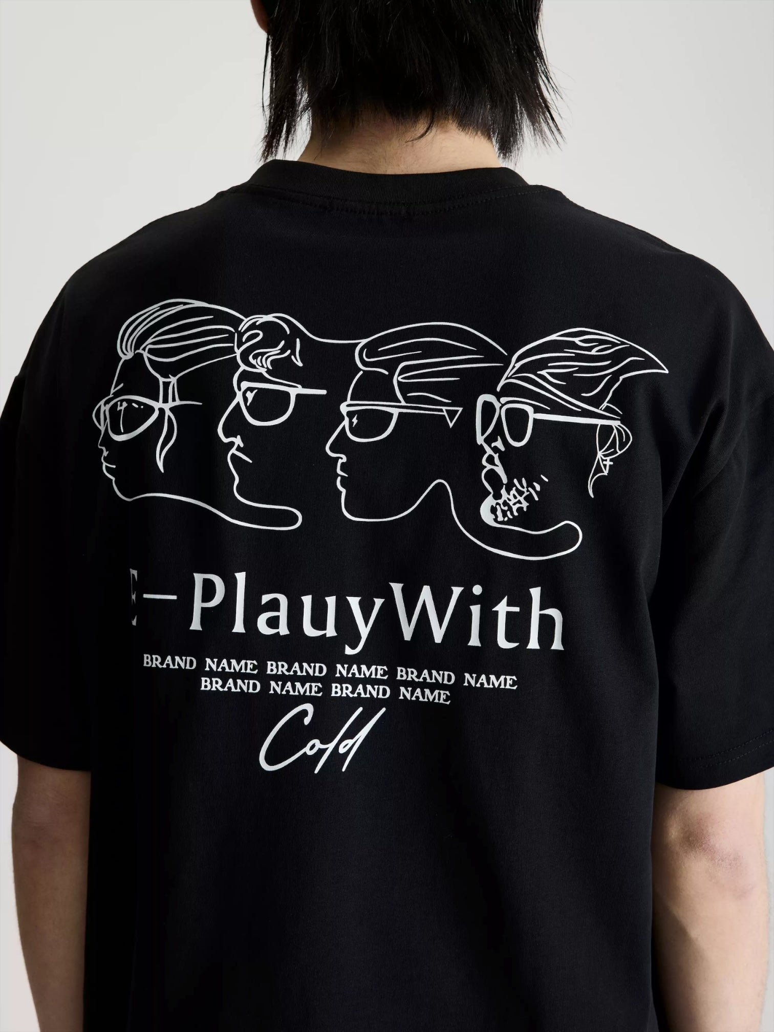 [콜드스톤] 그래픽 와이드 티셔츠 st5020