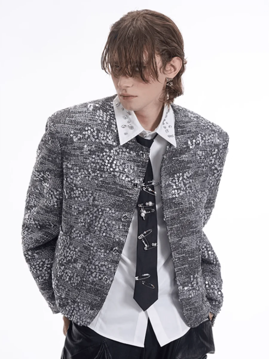 [STARTEXCEEDEND]Light luxury perfume jacket st1875