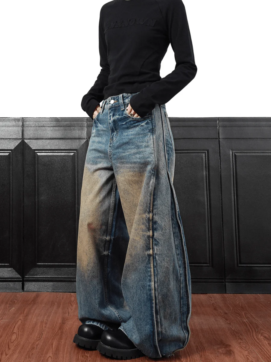 [MRNEARLY] aged jeans st1843