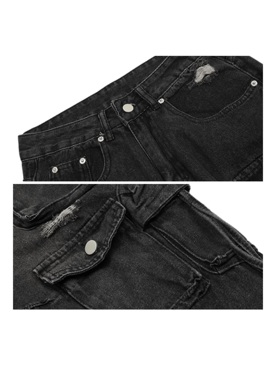 [MRNEARLY] multi-pocket jeans st1849