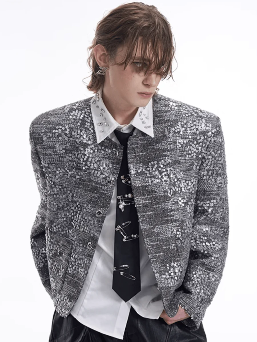 [STARTEXCEEDEND]Light luxury perfume jacket st1875