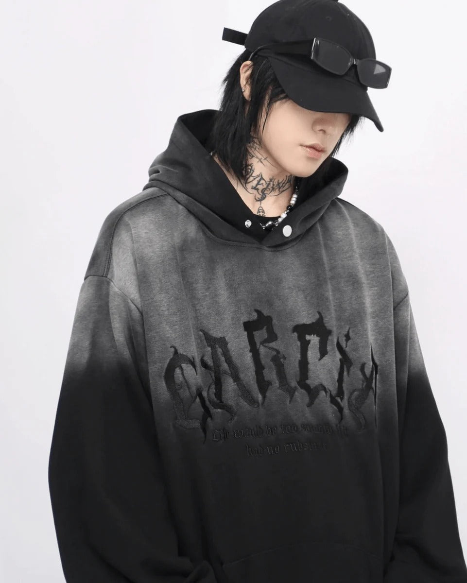 [Mz] 루즈핏 니치 하이 스트리트 후드티 st1885