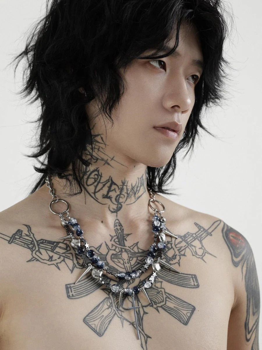 punk style Y2K necklace