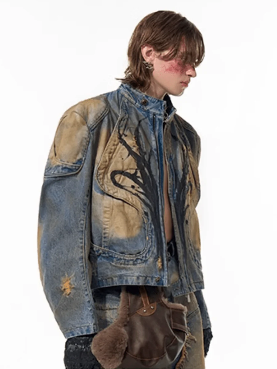 [STARTEXCEEDEND] denim jacket + bottoms st1882
