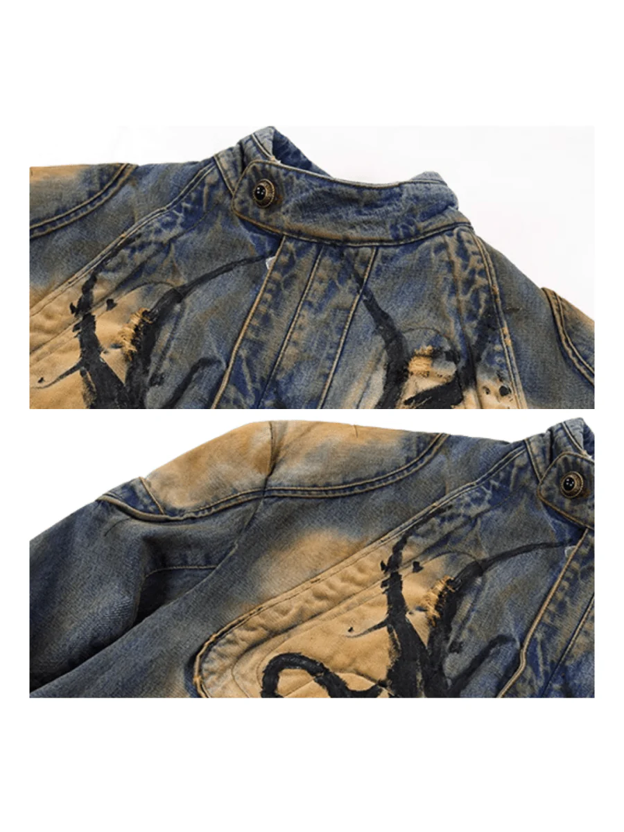 [STARTEXCEEDEND] denim jacket + bottoms st1882
