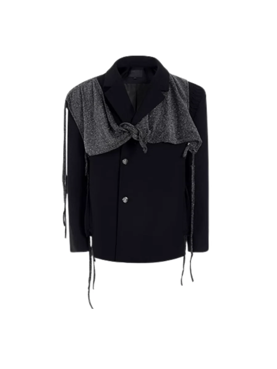 [STARTEXCEEDEND] two-piece layered suit jacket st1877