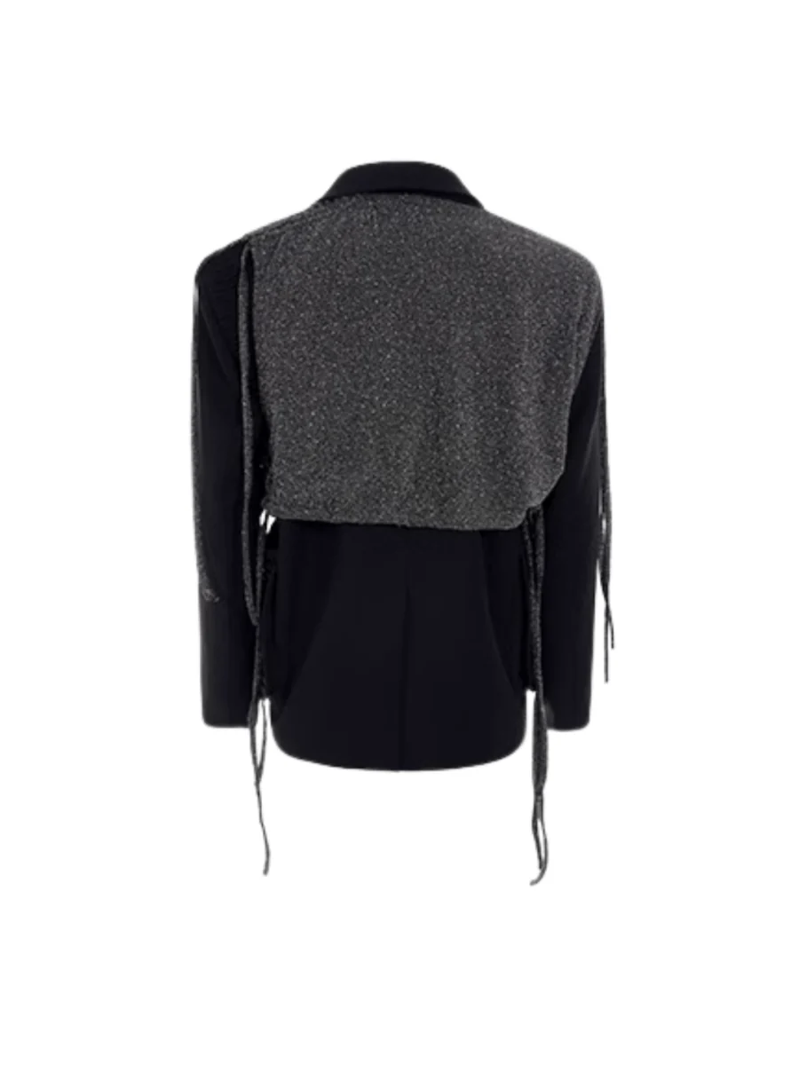 [STARTEXCEEDEND] two-piece layered suit jacket st1877