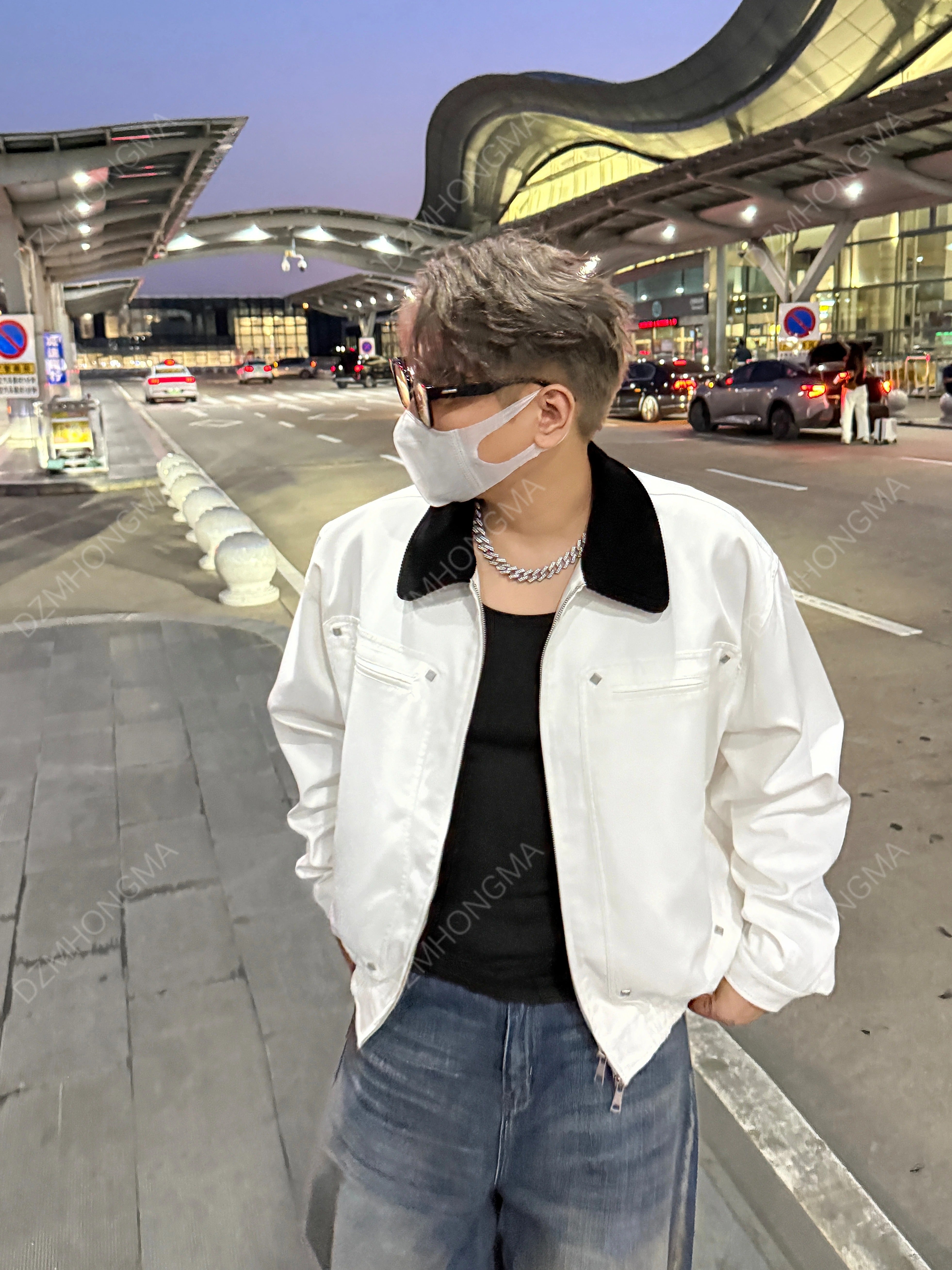 [DAZHONGMA] CLEANFIT OLD-MONEY COLLARED JACKET st5058