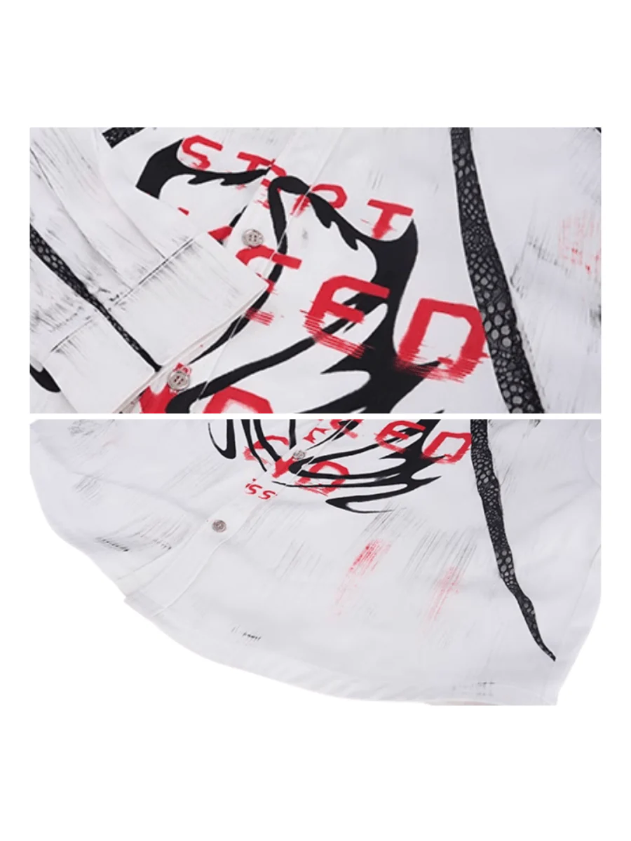 [STARTEXCEEDEND] Skeleton printing LOGO Jacket + Bottoms st1871