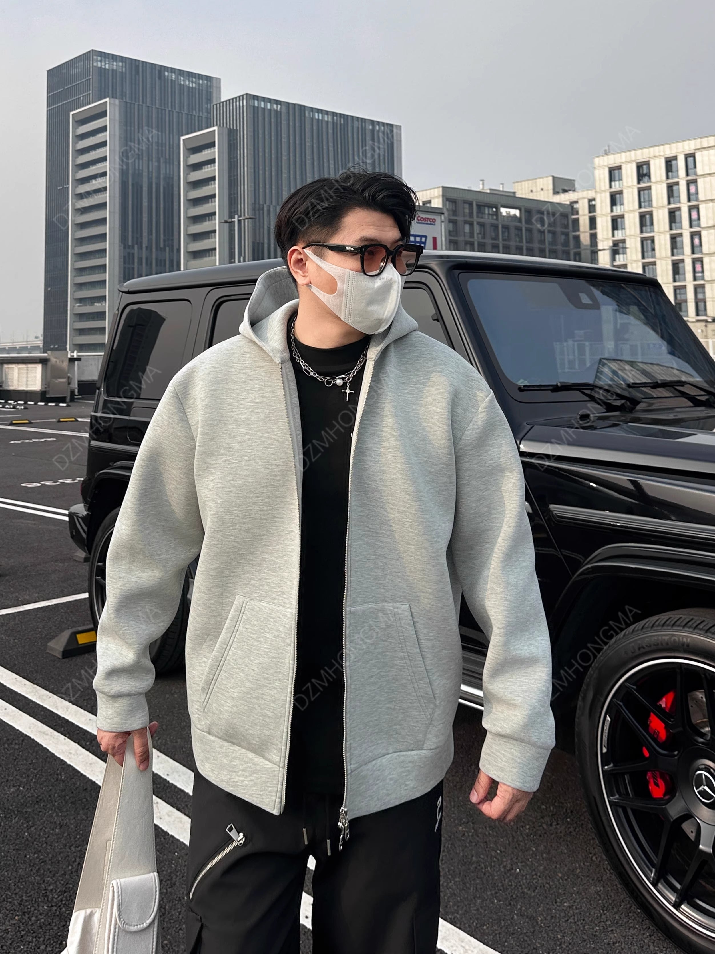 [DAZHONGMA] CLEANFIT HEAVY ZIP HOODIE ST8801