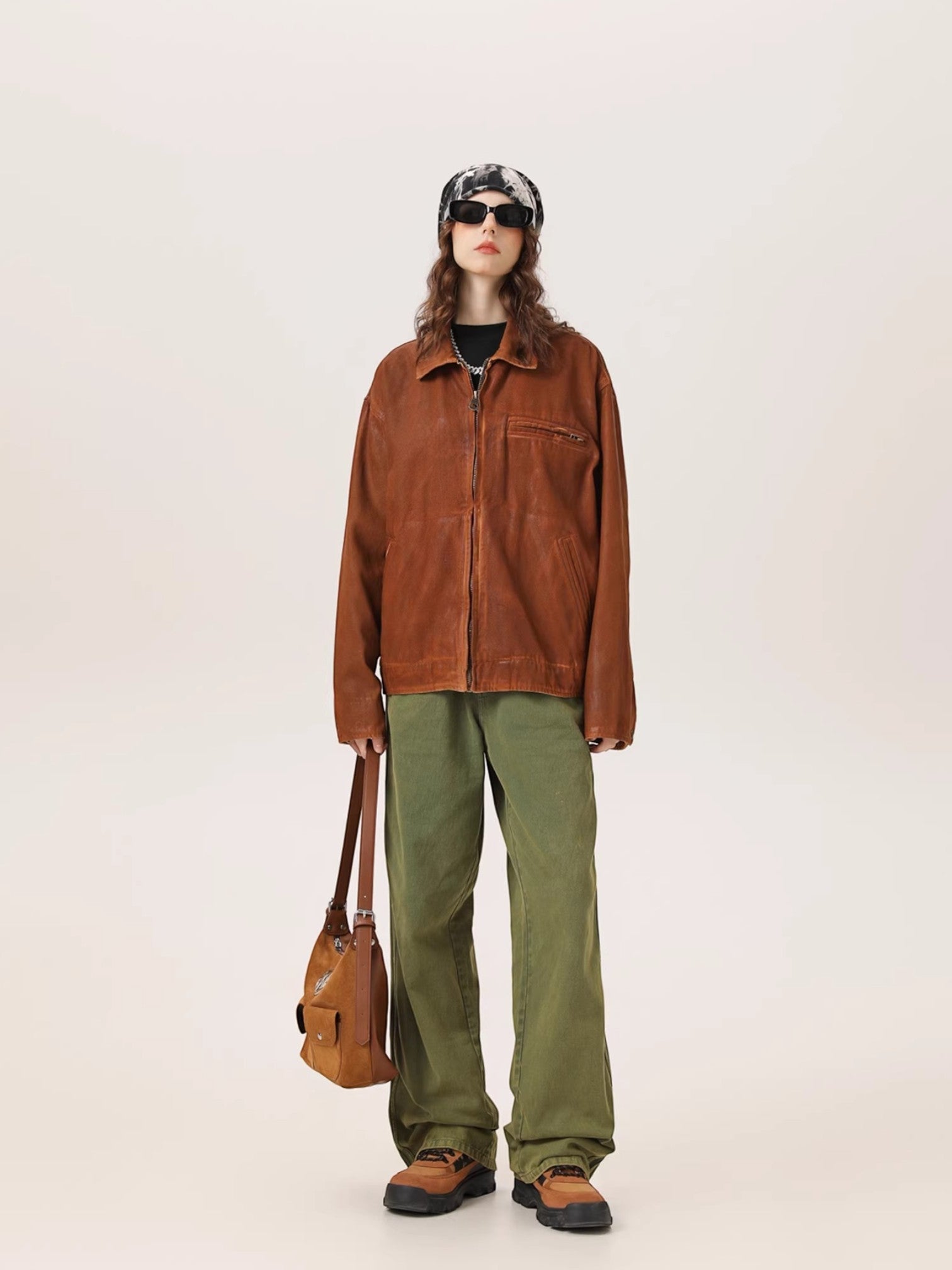 [제티티] 디트로이트 칼라 다이드 재킷 st5037