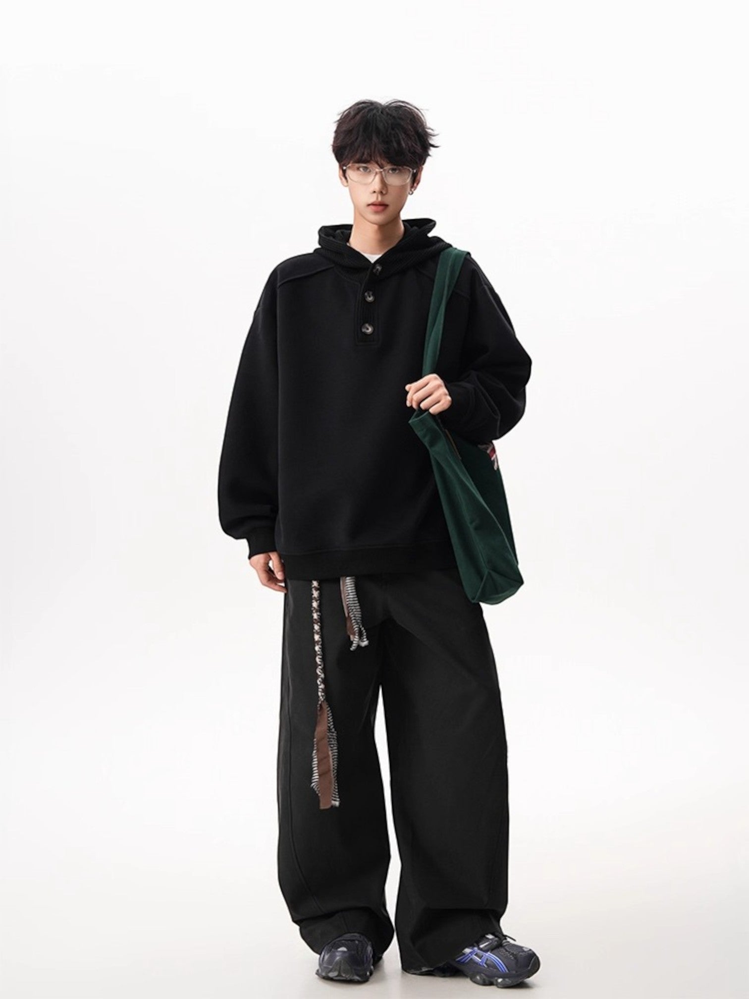 두꺼운 니트 후드티 st5047