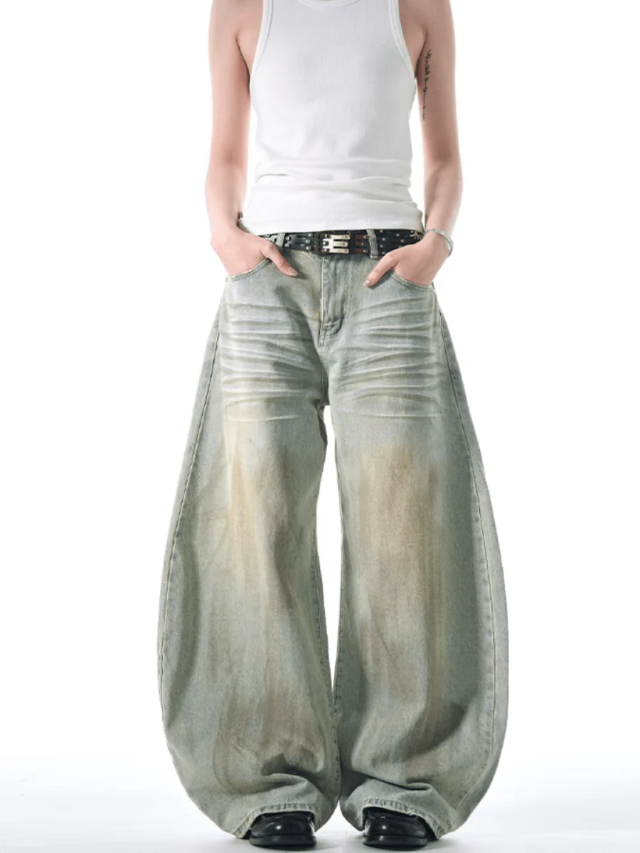 [MADWITCH] loose casual jeans st1866