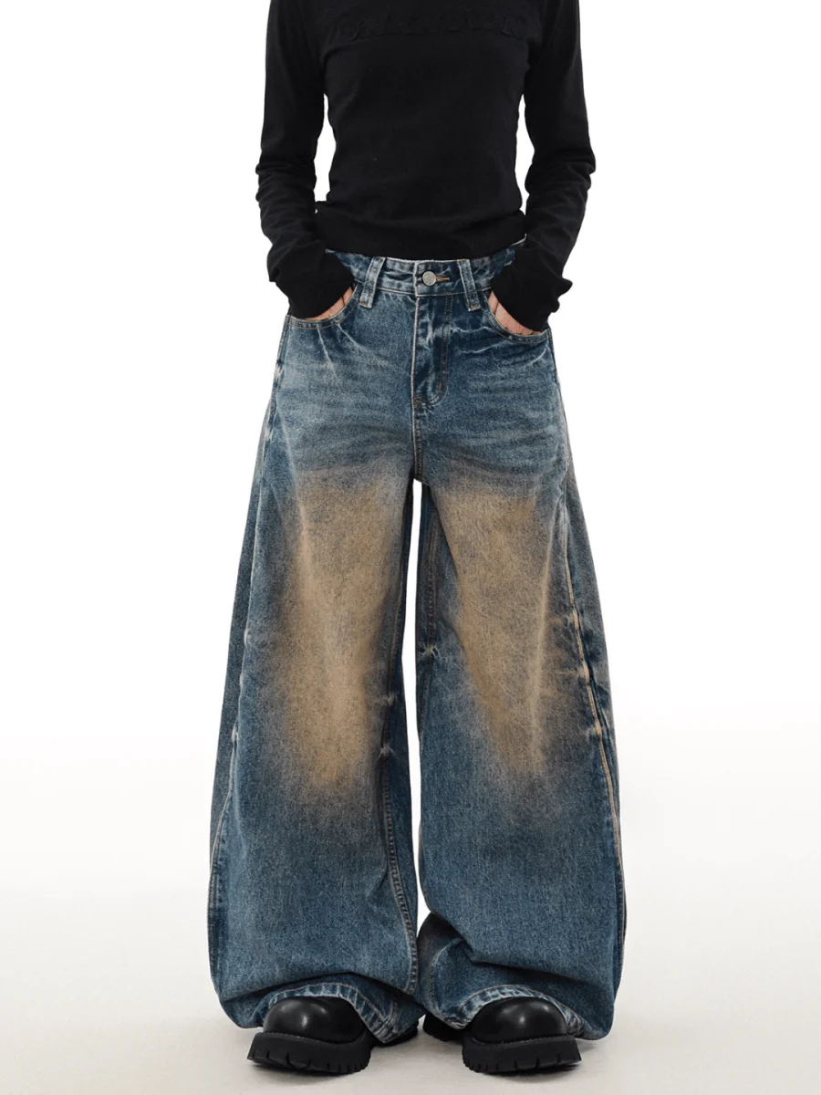 [MRNEARLY] aged jeans st1843