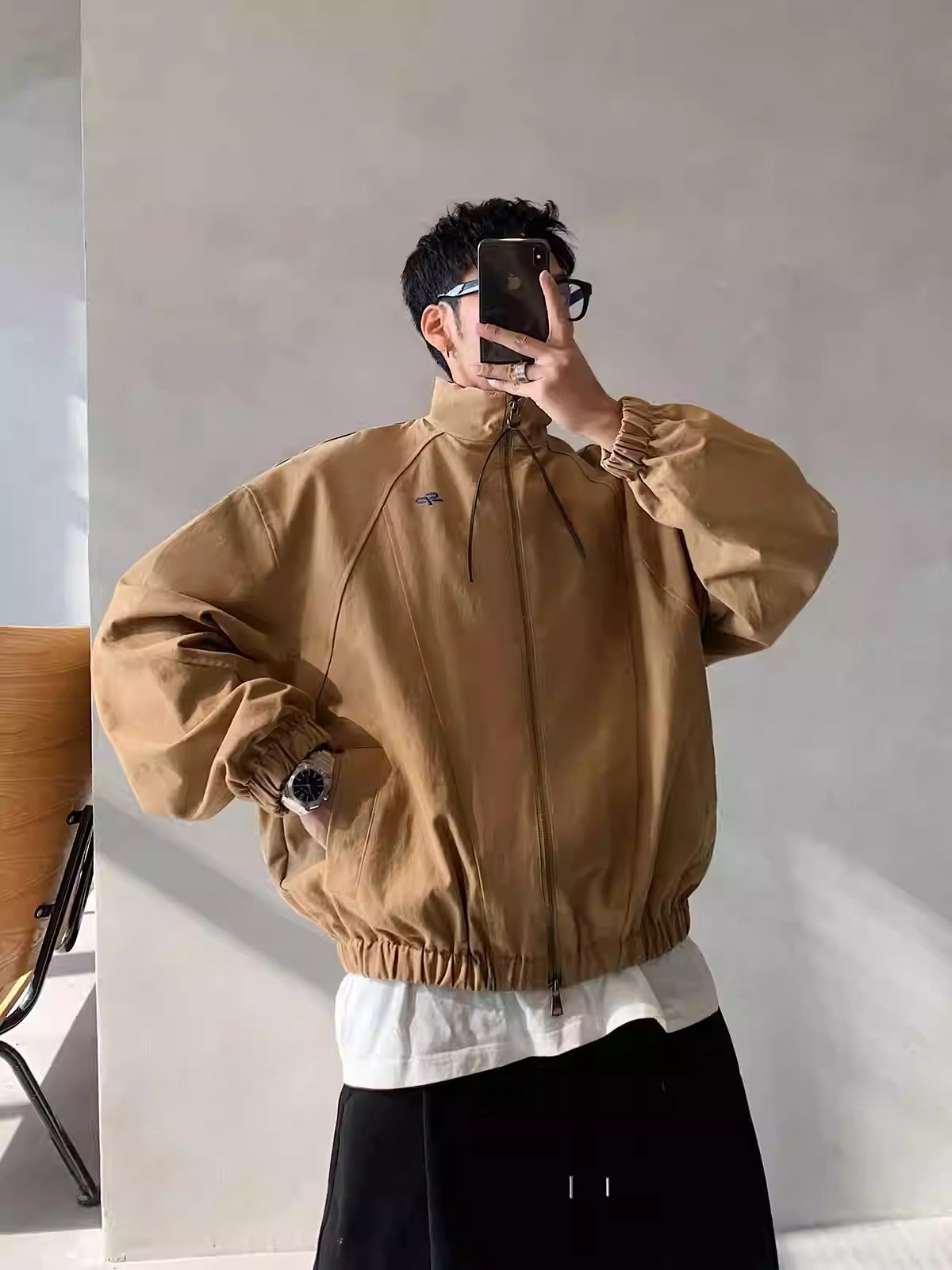 [GPstudio] 빈티지 느낌의 워싱 작업복 재킷 st5052