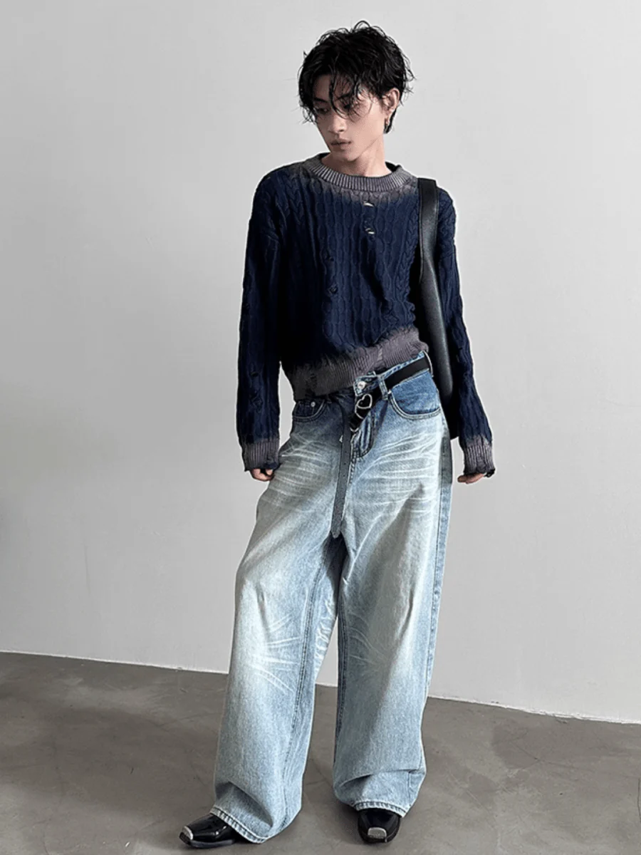 [GENESISBOY] Washed Jeans st1839