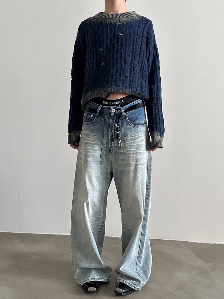 [GENESISBOY] Washed Jeans st1839