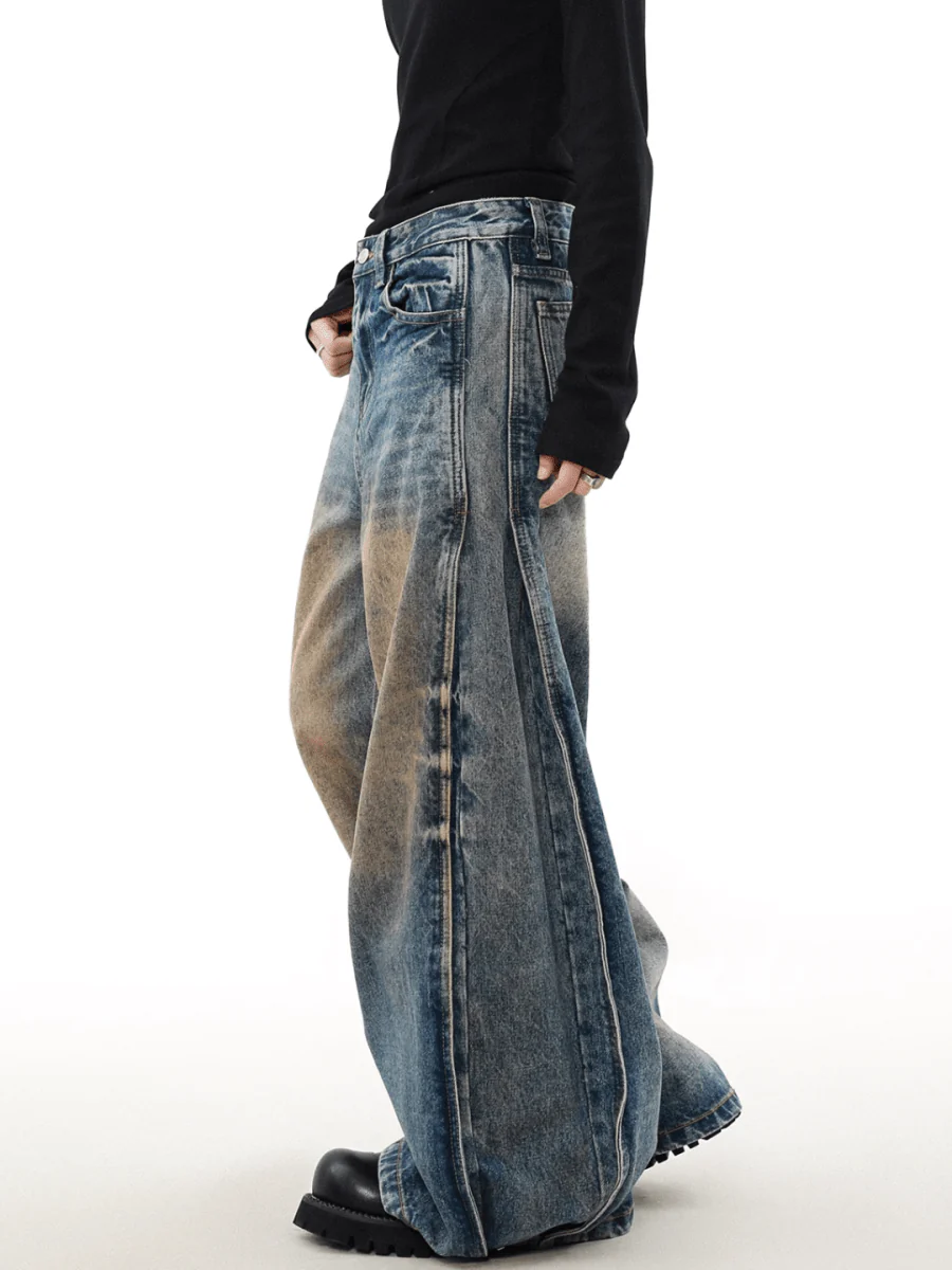 [MRNEARLY] aged jeans st1843