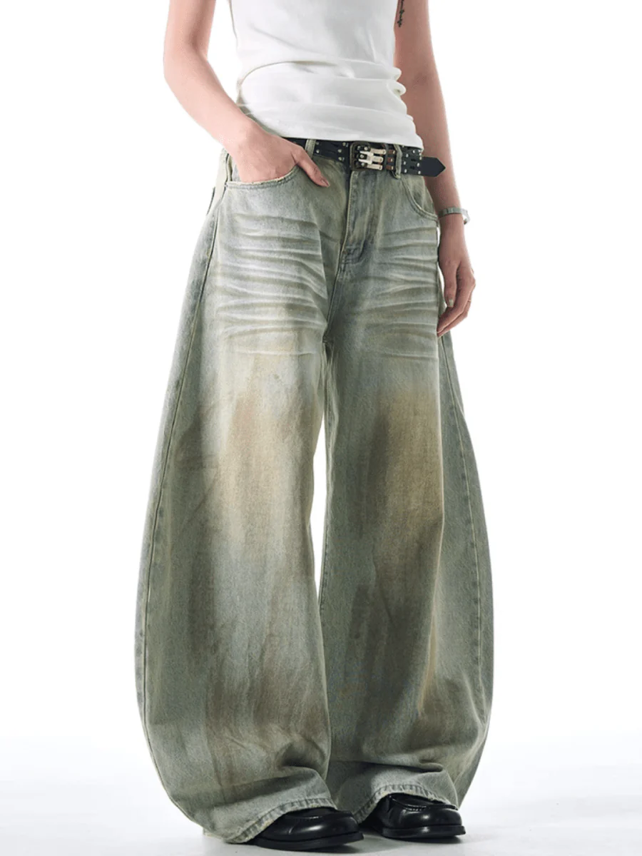 [매드위치] 루즈핏 캐주얼 진 st1866