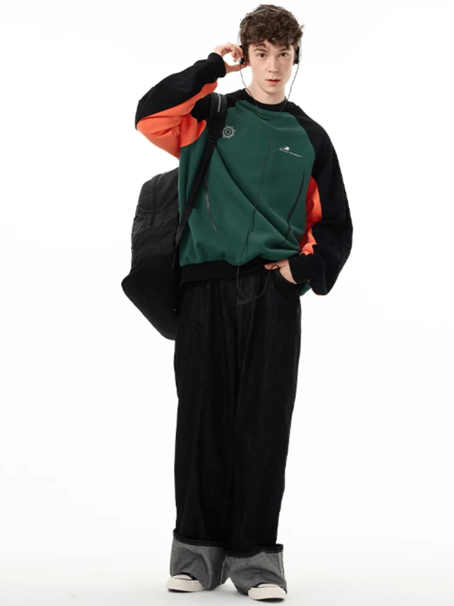 [MADWITCH] round neck sweater st1861