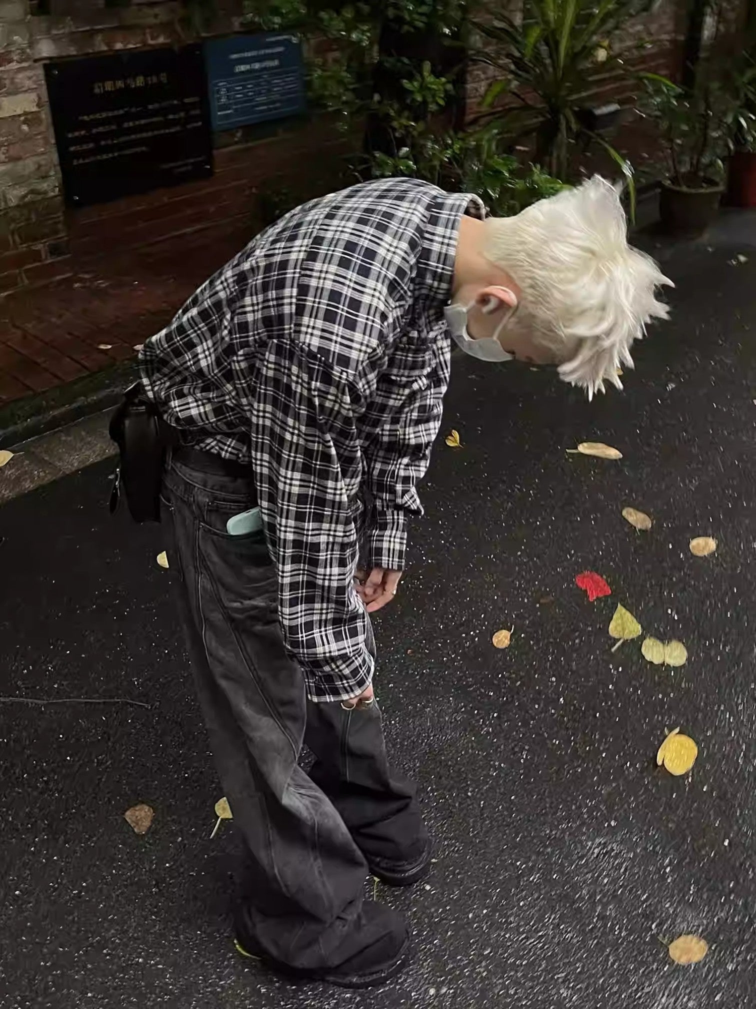 [MaxDstr] 체크무늬 오버사이즈 셔츠 st5040