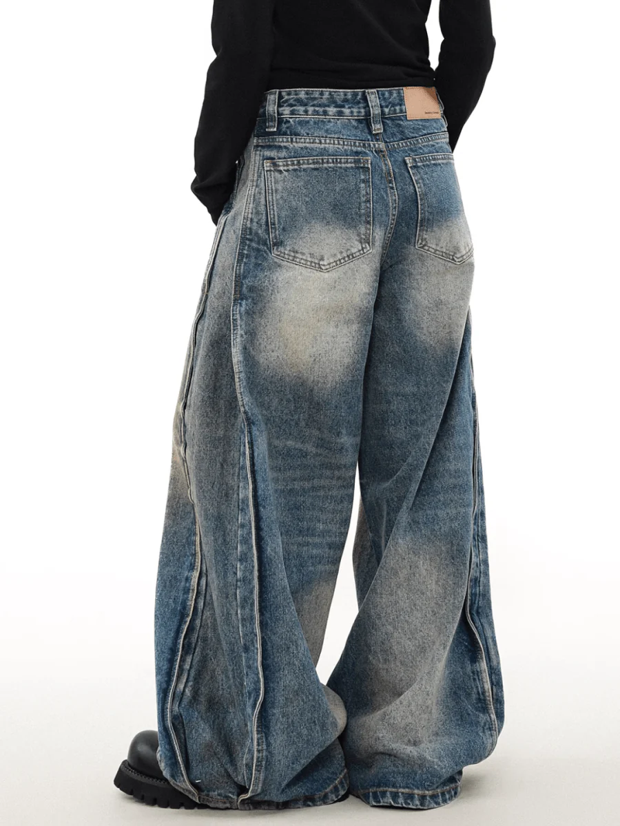 [MRNEARLY] aged jeans st1843