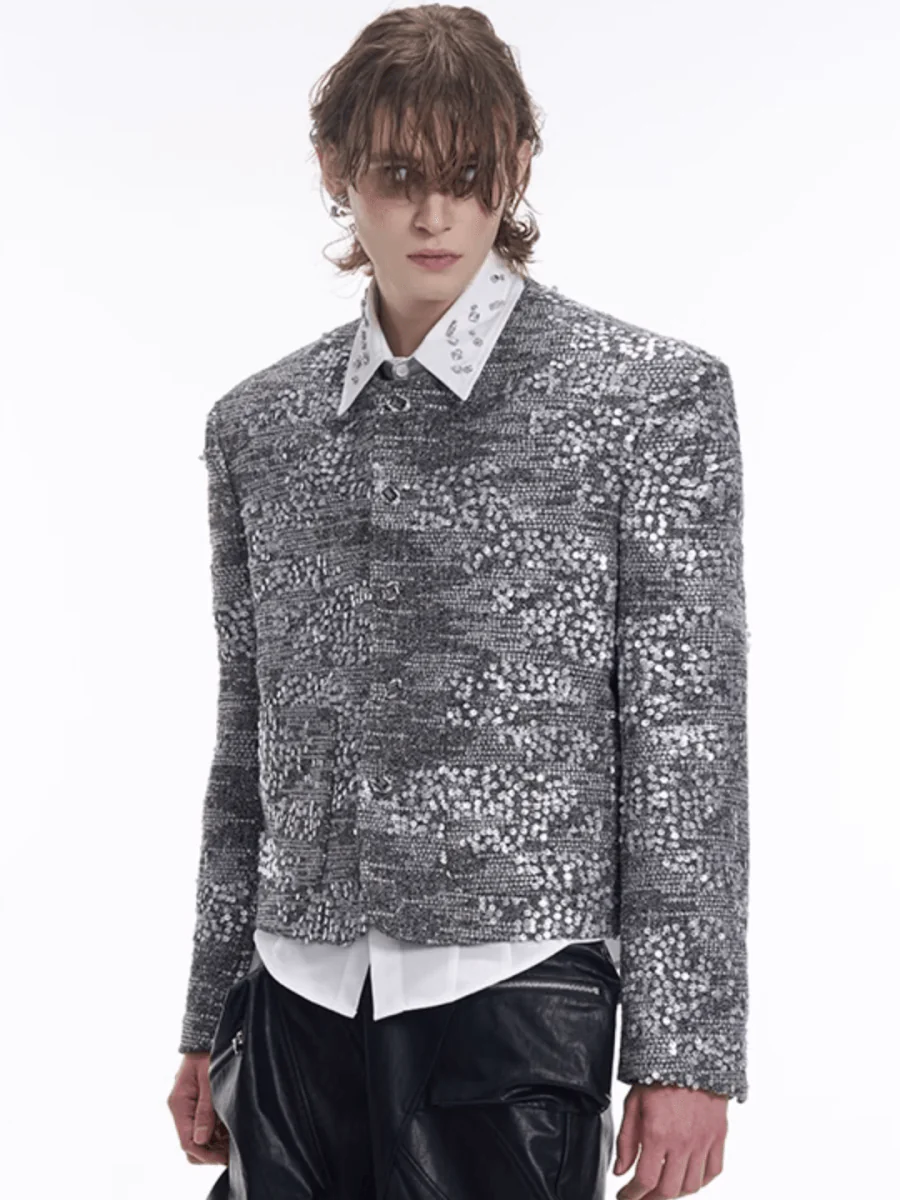 [STARTEXCEEDEND]Light luxury perfume jacket st1875