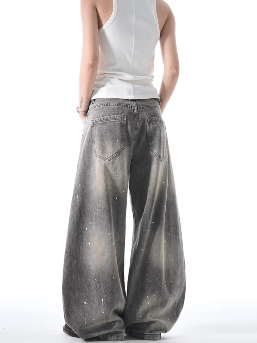 [MADWITCH] street ink wash jeans st1868